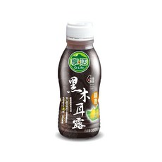 Q-Life 享活 銀杏黑木耳露 台灣製造 350ml 高纖 低卡 純素, 1個, 350ml / 瓶