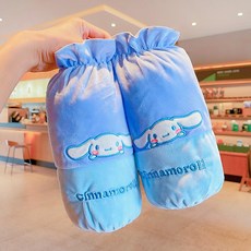 산리오 쿠로미 아동 토시 가을겨울용 귀여운 캐릭터 오염 방지 소매커버, 시나몬 독