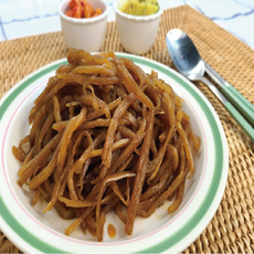 또밥찬 반찬단지 김밥우엉 3mm 500g 우엉조림, 1개