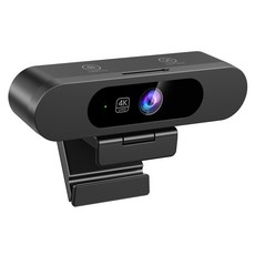 4K AI USB PC용 웹캠 자동 프레이밍 픽처 인 픽처 노이즈 감소 마이크 2개가