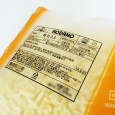 코다노 레이 모짜렐라치즈 피자치즈 토핑용 치즈, 2.5kg, 4개