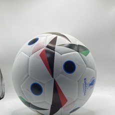 UEFA EURO 2024 德國 職業比賽專用足球 5號無縫熱粘合PU防爆訓練足球, 1個