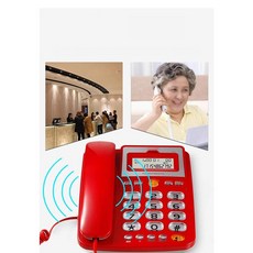 일반전화기 유선전화개통 신청 집전화 착신전환 전화기, 7. 블랙 C02 스탠다드