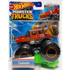 風火輪 HOTWHEELS 2023 怪獸卡車 大腳車 MERCEDES-BENZ UNIMOG 勳寶小車舖【現貨】, 1個