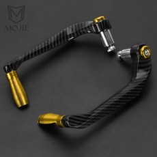 오토바이 브레이크 레버 가드 핸들바 프로텍터 클러치 핸드가드 스쿠터용, 1개, 3. Lever Guard Gold