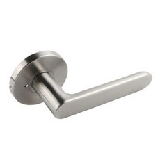 국산 스텐 방문손잡이 욕실 화장실 녹에 강한 문고리, 1세트, HD-019SS