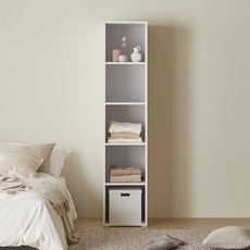 아씨방가구 벤티 수납 오픈선반장 400, 화이트