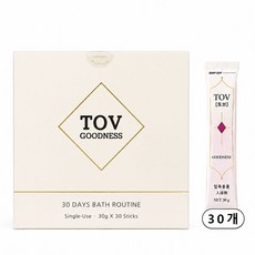 로즈 입욕제 족욕제 일회용 스틱 토브굿니스, 900g, 1개