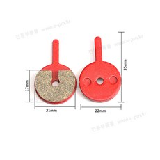 디스크 브레이크 패드 전기자전거 전동킥보드, TP-20F(11G)