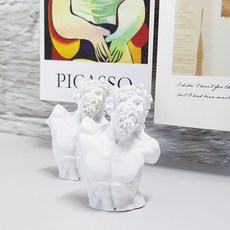 인테리어 장식 흉상 자석 미니 석고상 인테리어소품 예술 선물 조각상