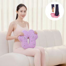 트렌디고 가정용 여성 지압 스텝퍼 발바닥 지압 붓기 개선 운동기구 무소음, 에메랄드퍼플