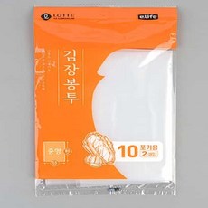 물결샵 롯데 김장봉투 2매입 식당 간단 위생 업소 가게 시장 과일 봉지 용품, 중