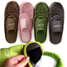 극세사슬리퍼 초극세사 청소용 슬리퍼 +청소패드2p, 그레이, 그레이