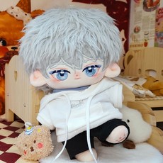 지오몽 20cm 인형 슈타 무속성 솜 인형 솜깅이 뼈깅 무골, 1개, 그레이