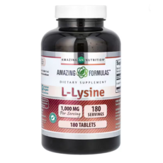 어메이징뉴트리션 l-라이신 1000mg, AMN02094, 1개, 180정