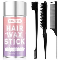 XIN 헤어 스틱 슬릭 브러시 어웨이용 래트 엣지 스타일링 도구 여성용 액세서리 세트