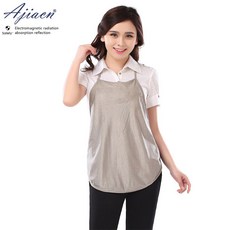 전자파차단앞치마 전자파차단담요 앞치마 임산부, 은, 한 사이즈, 1개