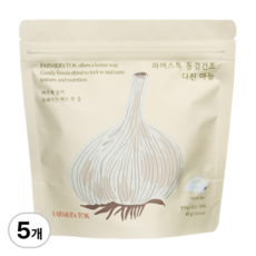 파머스톡 국산 동결건조 다진마늘 큐브, 5개, 40g