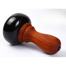 스톤테라피 전신 원형 안마기 괄사스톤 안마용 마사지돌 둥근헤드 경락 핫스톤, 8.5cm 평면 기본 세트