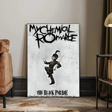 록 밴드 화학 로맨스 포스터 종이 인쇄 홈 거실 침실 입구 레스토랑 카페 아트, H. z5