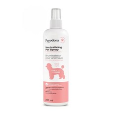 Purodora 純朵拉 捲毛寵物專用除臭乾洗噴霧 237ml 加拿大製造, 1個, 捲毛寵物專用除臭劑-乾洗噴237ml
