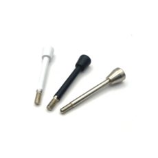 레바 방문손잡이 부속 3mm x 40mm 잠금쇠 똑딱이 욕실용 잠금핀, 검정, 1개