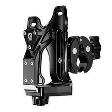 非凡優選 新款大容量腳踏車水杯架機車快速拆卸底座飲料水壺架工廠 三代 大力夾底座, 黑色, 強大的夾具底座, 1個