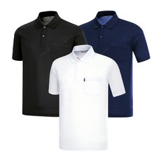 YLD 1+1 쿨 기능성 카라 남녀공용 반팔 티셔츠