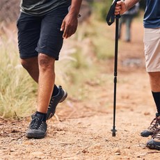 야외 하이킹 캠핑 스틱 워킹 교체용 원형 부착물, 선택: 기본