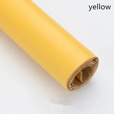 가죽시트지 소파 수리 패치 가구 테이블의 자 스티커 좌석 가방 신발 침대 수정에 대 한 자기 접착제 PU 인공 피부, yellow_25x30cm, 25x30cm, 1개