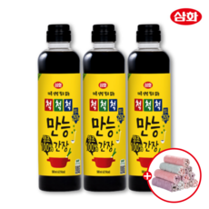 삼화 양조 100% 만능간장 900ml (당일배송), 3개