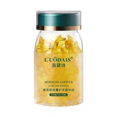 洛黛詩 摩洛哥護髮精油膠囊 改善乾枯毛躁 持久留香, 1個, 1瓶（1瓶的價格，買3送1）, 1瓶