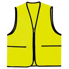 메덱스 타스란 마트 행사 봉사 교회 단체 조끼 MC202-3 형광연두