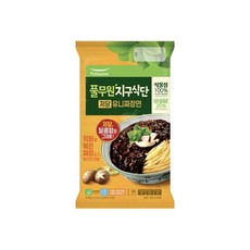 풀무원지구식단 유니짜장면 2인분 620g, 식물성 유니짜장면 2인분 (620g)x1, 2개