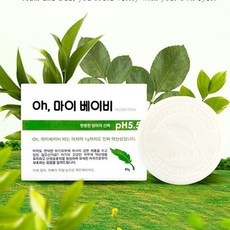 어린이비누 오마이 베이비 약산성 저자극비누 80g ths*48036iE