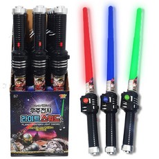 LED 광선검 귀칼 사운드칼 장난감, 1개, 1개