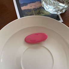 韓系簡約劉海夾子 側邊碎髮前額鴨嘴夾, 1個, sku6_梅子粉