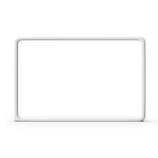 백미러케이스 테슬라 모형 3 Y 차량 실리콘 스크린 프레임 디스플레이 자리 보호기 중앙 제어 보호 커버 충, 03 하얀색