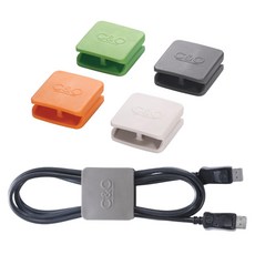 멀티탭 줄 정리 클립 1p 감개 전선 고정 L 오피스 자동차 꼬임 방지 케이블 대형 컴퓨터