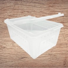 NomoyPet 도마뱀 파충류 적재형 사육장 케이지 H Series, 1개, H3 화이트 미듐