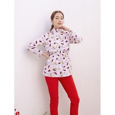 [크로커다일레이디]화이트 트래블 후드 탈부착 점퍼 CLCMJP206 1067070