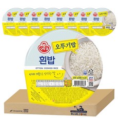 블루존 오뚜기밥 200g 9개