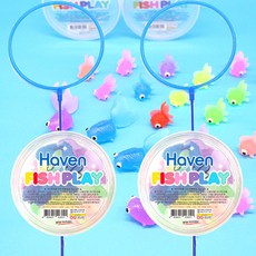 해븐 목욕놀이 물고기 24마리 뜰채2개(꼬짧), 세트