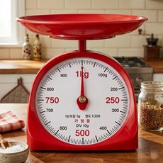 경인계기 주부저울 1kg 가정용 아날로그 주방저울