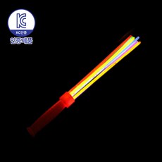 로앤제이 야광봉 야광 소품 스틱 팔찌 클럽 콘서트 축제 할로윈 파티용품, 응원봉, 1개