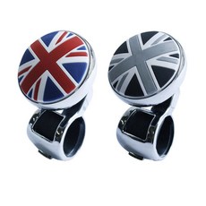 라움샵 자동차용품 차량용품 차량용 카닉스 유니언잭 파워핸들 파워봉, 레드