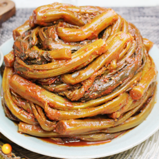 곽진영 종말이푸드 여수 돌산 갓김치 묵은지, 1개, 1kg