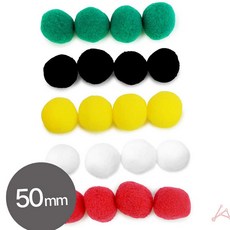 MN 퐁퐁이 50mm 미술교재, 흰색