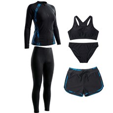 UPPERCUT 커플 래쉬가드 세트 야자수그린