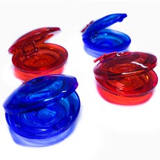 [이루몽] 캐스터네츠 2쌍(4개입), 빨강, 1세트, 빨강 - 2쌍(4개)